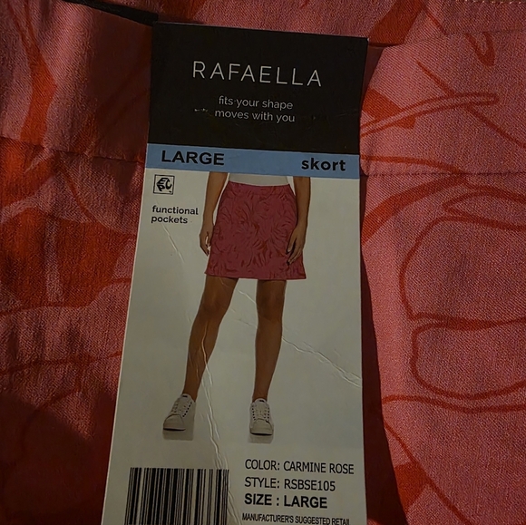 Rafaella Skort Size Large - Picture 2 of 2